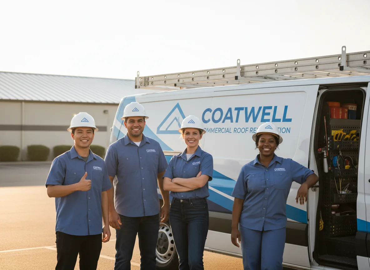Commercial roof coating company in Severn, MD